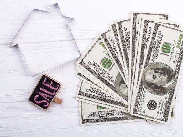 Concept of selling real estate.