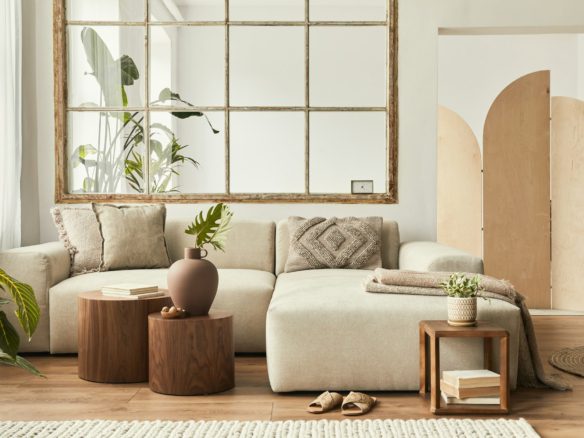 Interior design of living room